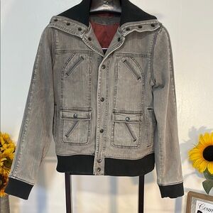 Stylish Gray Bomber Jacket for Men